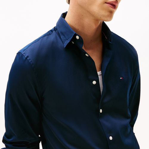 Camisa Clássica Algodão Slim