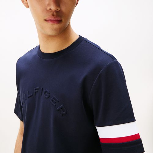 Camiseta Hilfiger Ton Sur Ton