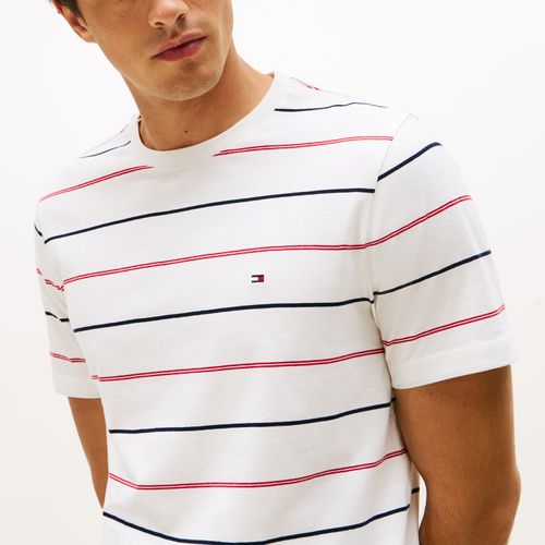 Camiseta Listrada Regular Fit