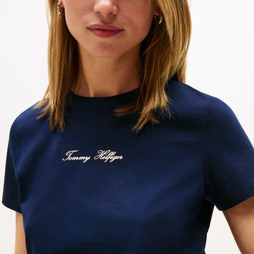 Camiseta Clássica Logo Cursivo