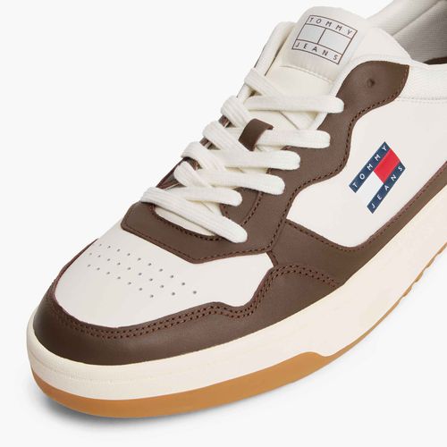 Tênis De Couro Tommy Jeans