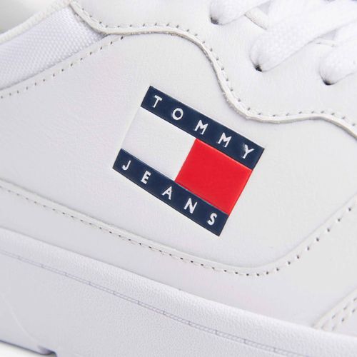 Tênis De Couro Tommy Jeans