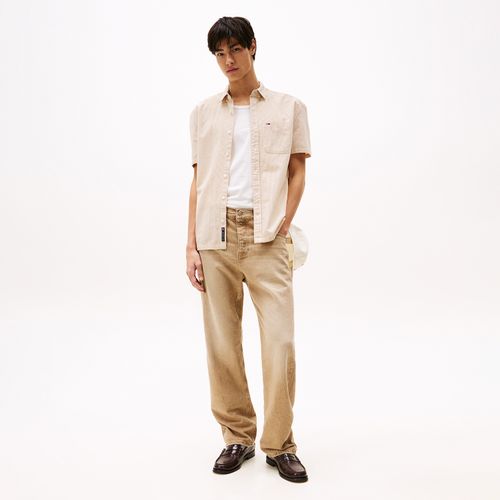 Camisa Anarruga Manga Curta Tommy Jeans