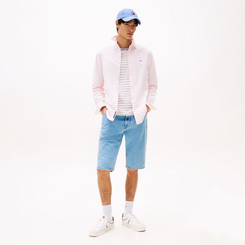 Camisa Oxford Regular Fit Tommy Jeans