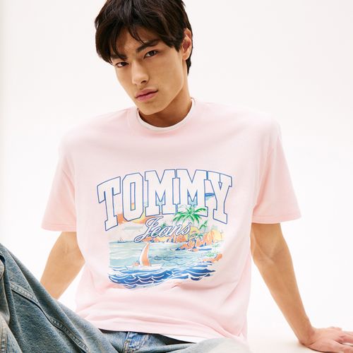 Camiseta Sailing Relaxed Fit Tommy Jeans