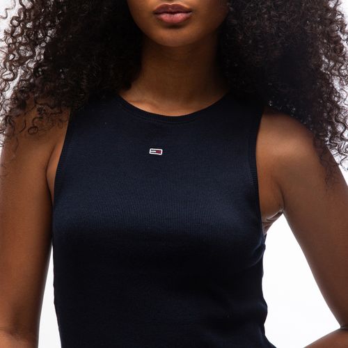 Regata Canelada Clássica Tommy Jeans