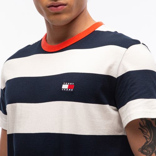 Camiseta Listras Bold Tommy Jeans