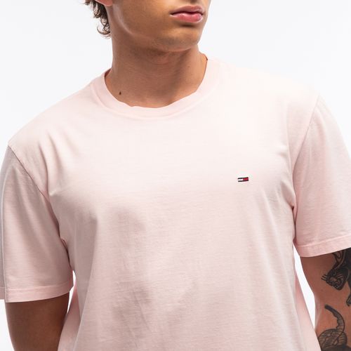 Camiseta Clássica Gola C Tommy Jeans
