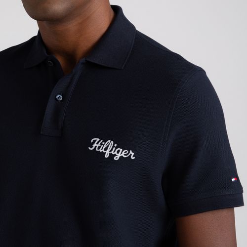 Polo Logo Cursivo Regular Fit