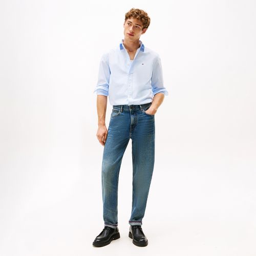 Camisa Popeline Hairline Regular Fit