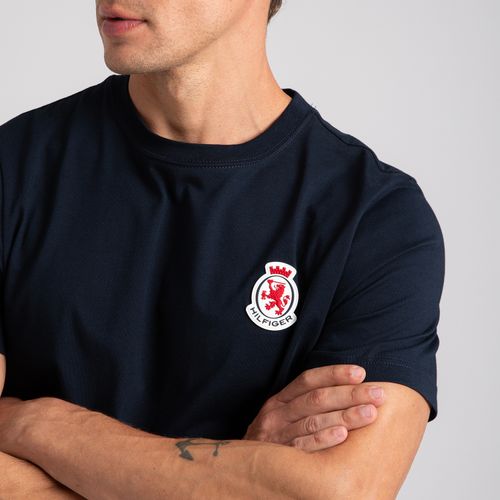 Camiseta Brasão Bordado