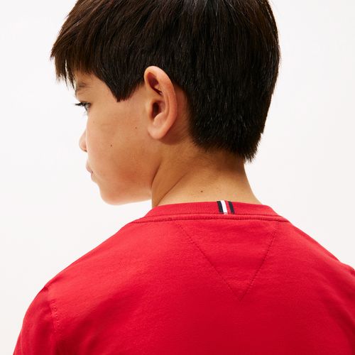 Camiseta Infantil Logo Clássico Tommy Hilfiger