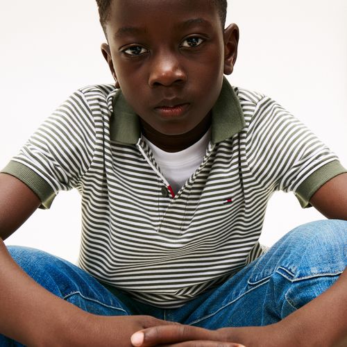 Polo Interlock Infantil Tommy Hilfiger