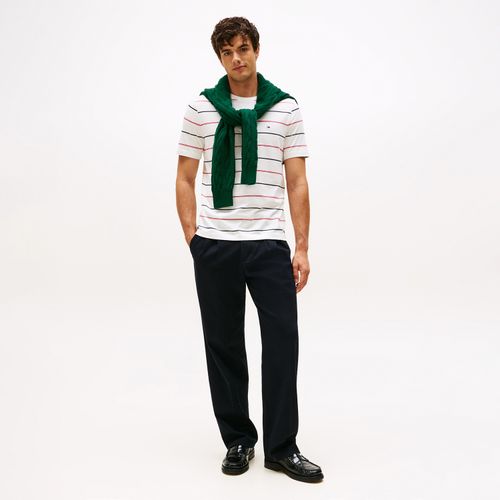 Camiseta Listrada Regular Fit