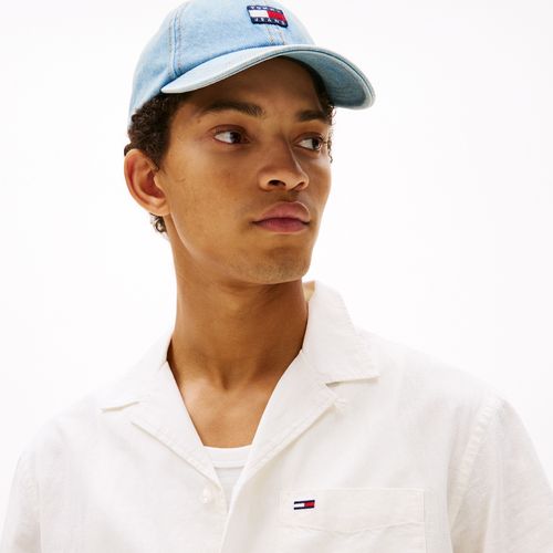 Camisa Camp Manga Curta Tommy Jeans