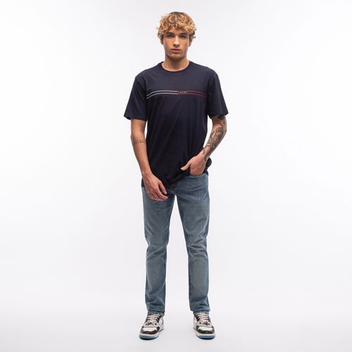 Camiseta Faixa Logo Tommy Jeans