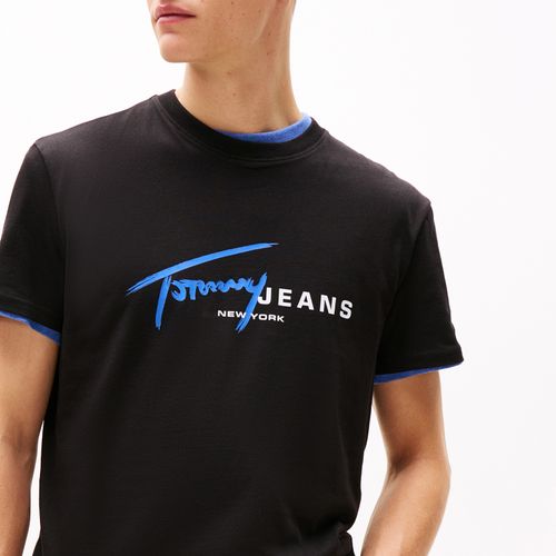 Camiseta Assinatura Dna Tommy Jeans