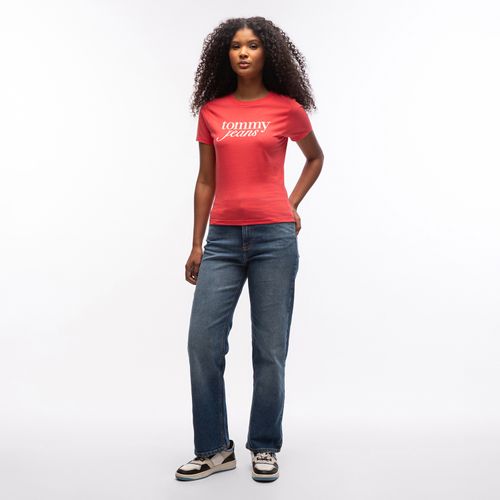 Camiseta Logo Contrastante Tommy Jeans