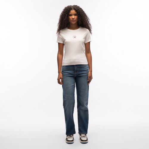 Camiseta Logo Circular Slim Fit Tommy Jeans