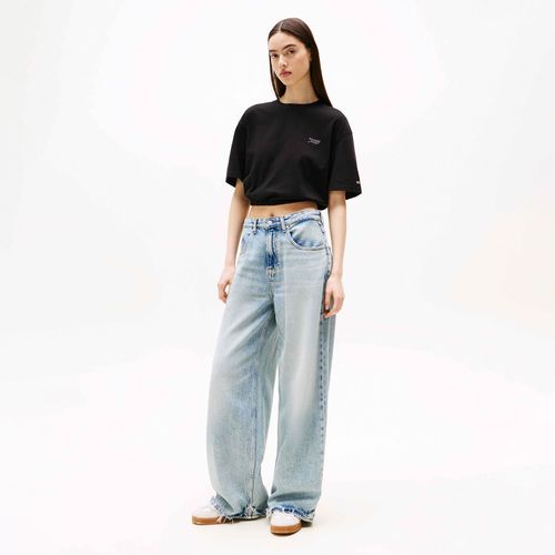 Cropped Logo Cursivo Tommy Jeans
