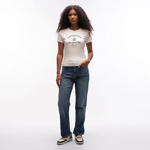 Camiseta Brasão Nyc Tommy Jeans