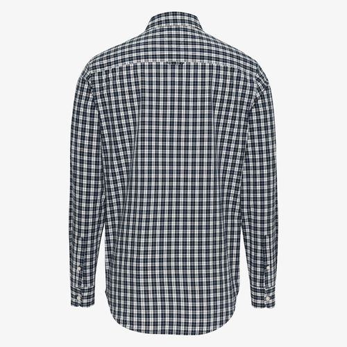 Camisa Xadrez Popeline Regular Fit Tommy Jeans