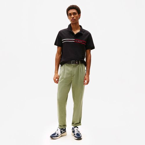 Polo Logo Linear Slim Fit Tommy Jeans