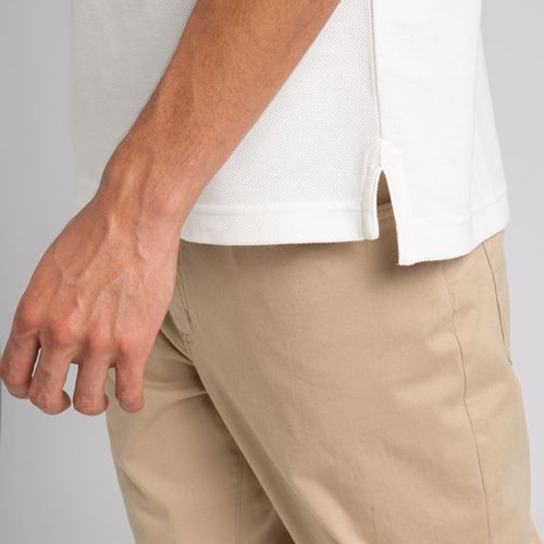 Polo Herrinbone Brasão Regular Fit