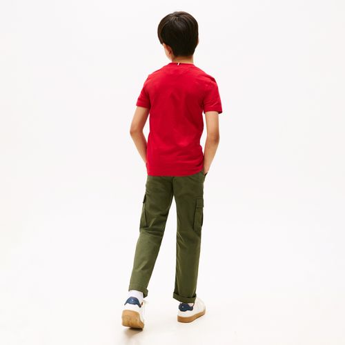 Camiseta Assinatura Infantil Tommy Hilfiger