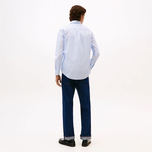 Camisa Popeline Micro Estampa Regular Fit