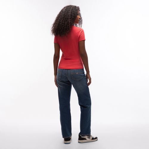 Camiseta Logo Contrastante Tommy Jeans