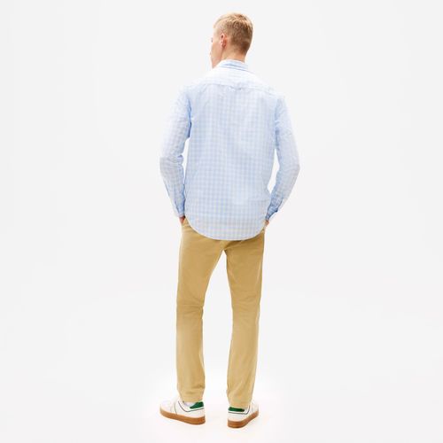 Camisa Xadrez Popeline Regular Fit Tommy Jeans