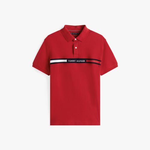 Polo Logo Faixa Regular