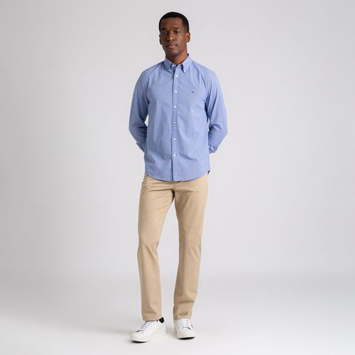 Camisa Th Flex Popeline Xadrez Regular Fit