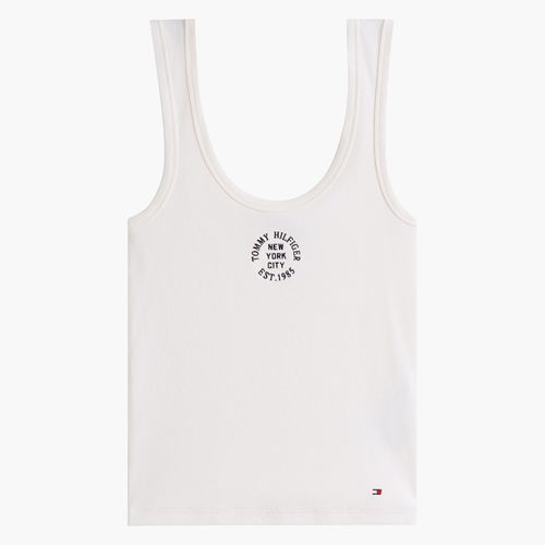 Regata Canelada Bordado Circular