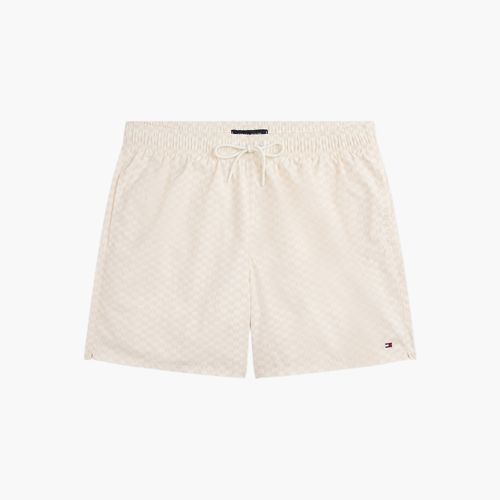 Bermuda De Banho Média Estampada