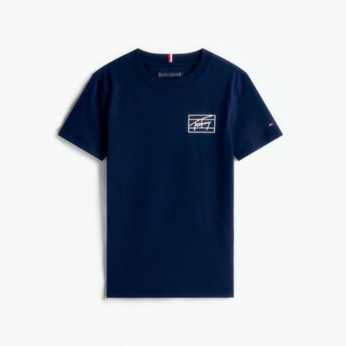 Camiseta Assinatura Infantil Tommy Hilfiger
