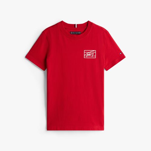 Camiseta Assinatura Infantil Tommy Hilfiger