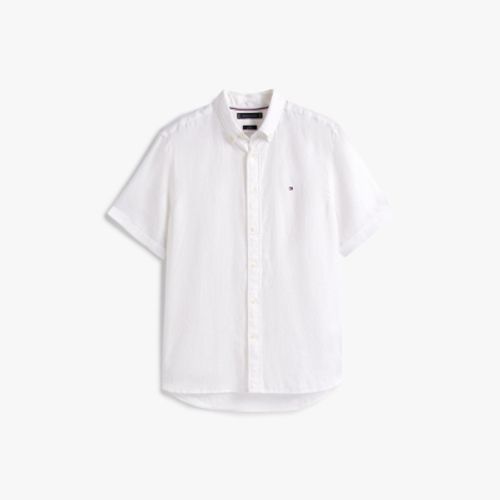 Camisa Dyed Linho Manga Curta