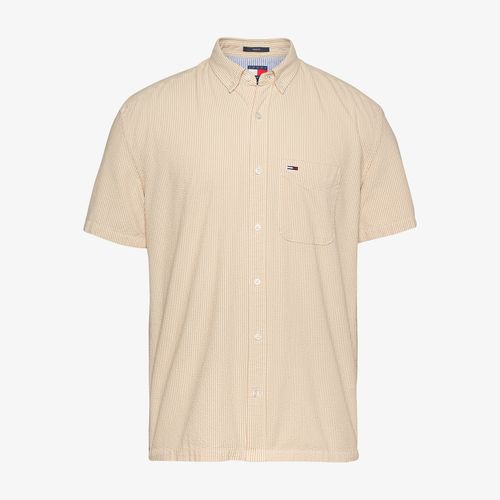 Camisa Anarruga Manga Curta Tommy Jeans