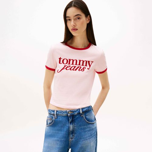 Camiseta Slim com Logo