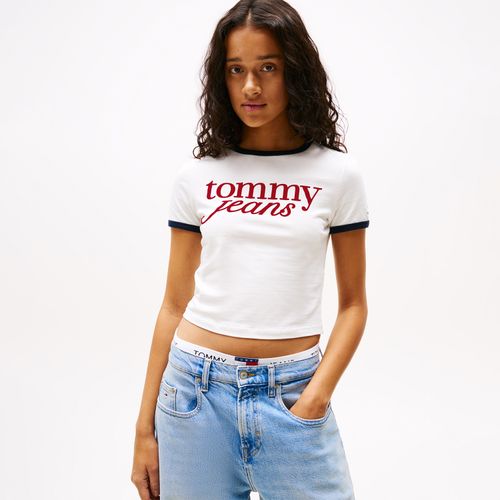 Camiseta Slim com Logo