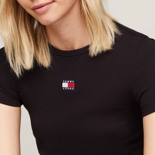 Camiseta Slim com Logo Tommy Jeans