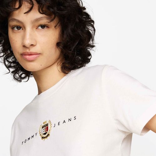 Camiseta Brasão Logo Tommy Jeans