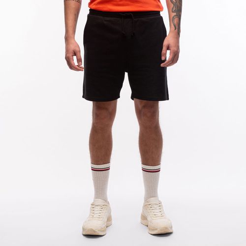 Shorts Moletom Logo Mini Faixa Tommy Jeans