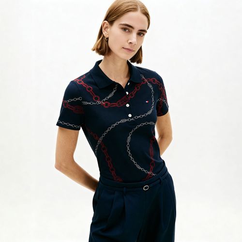 Polo Estampa Correntes