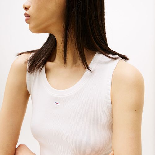 Regata Canelada Clássica Tommy Jeans