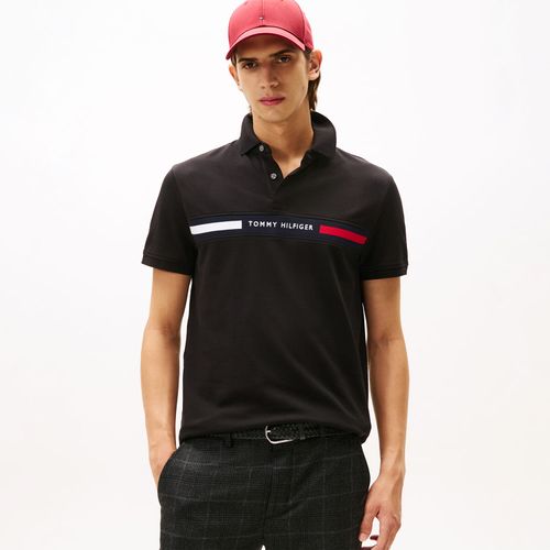 Polo Logo Faixa Regular