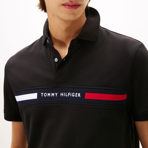 Polo Logo Faixa Regular