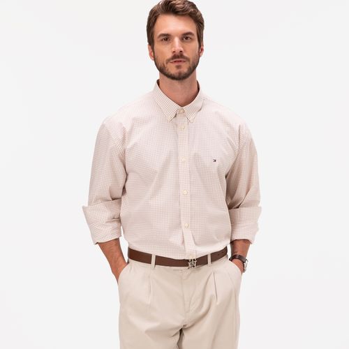 Camisa Xadrez Manga Longa